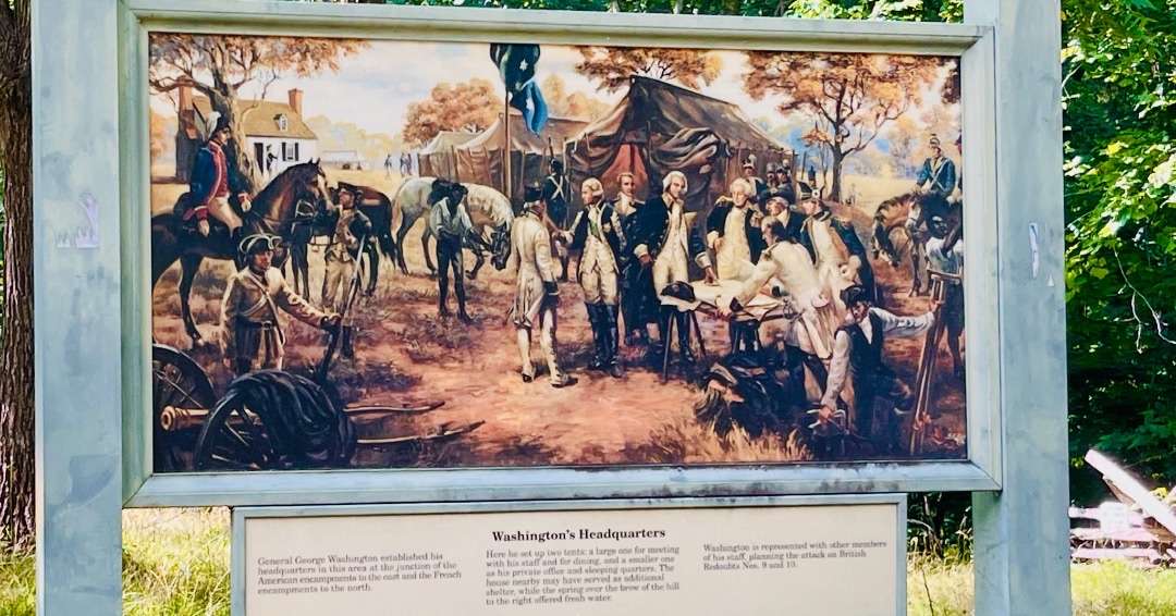 What is the mid-Atlantic region Yorktown Battle field: Washington's Headquarters